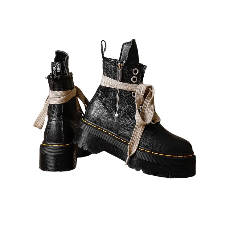 ARTE BROTTO Elevator Shoes Unisex Black-2