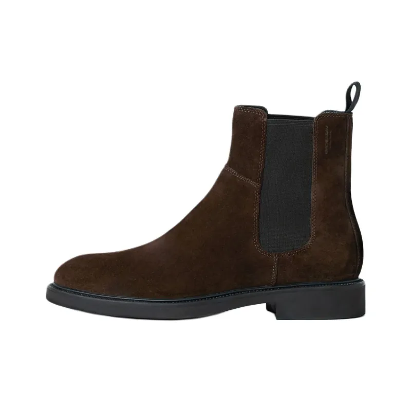 VAGABOND SHOEMAKERS Short Chelsea Boots 3.3cm Men's Dark Brown-0