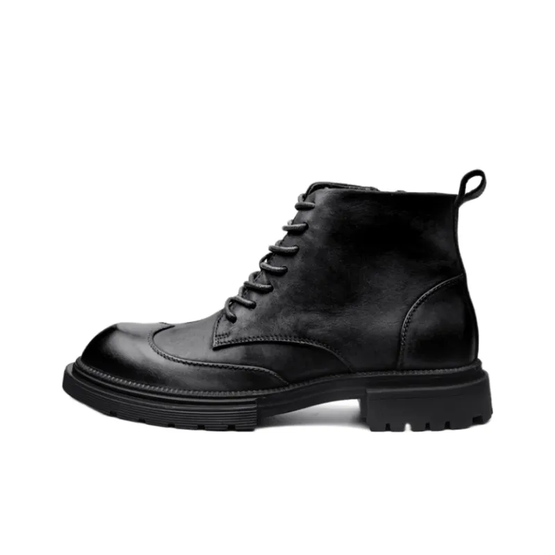 Brounvanm Ankle Boots 3CM Men's-4
