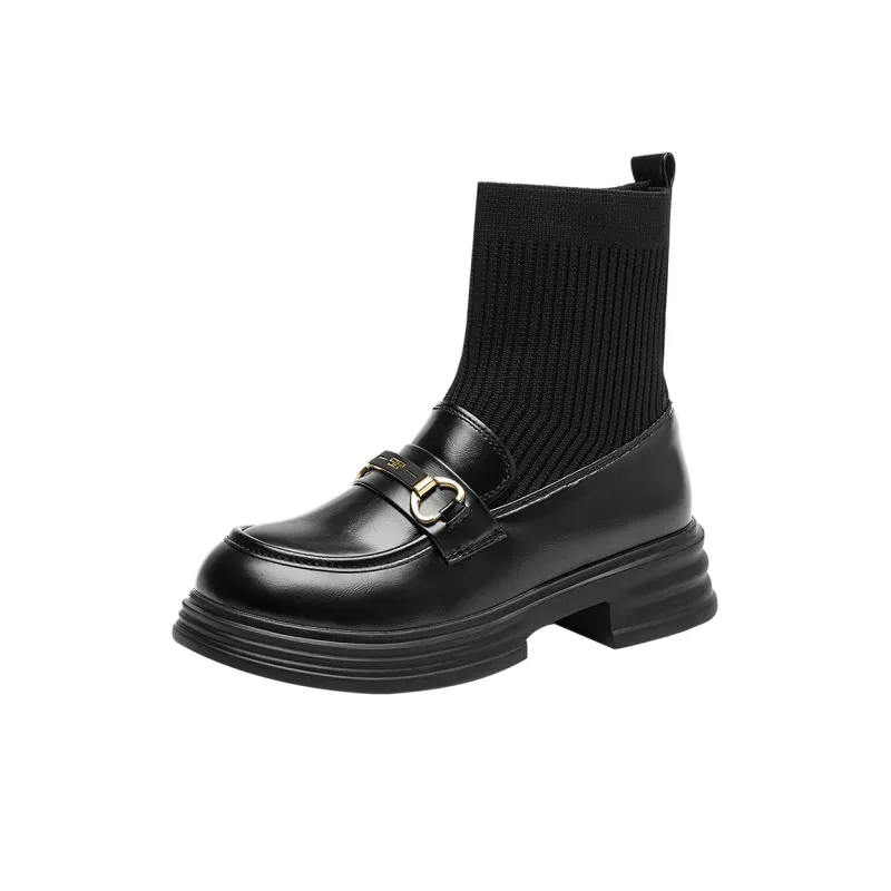 Walker Shop Ankle Boots Women's Black-8