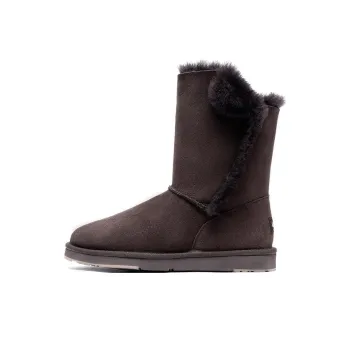 AU&MU Snow Boots Women's Chocolate