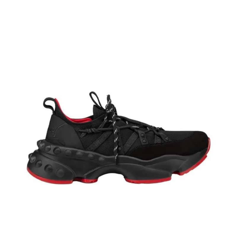 CL LUBOTING Trailnrun Low Top Casual Shoes Men's Black-1