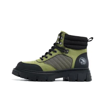 FAIRWHALE Martin Boots Unisex Black/Gray