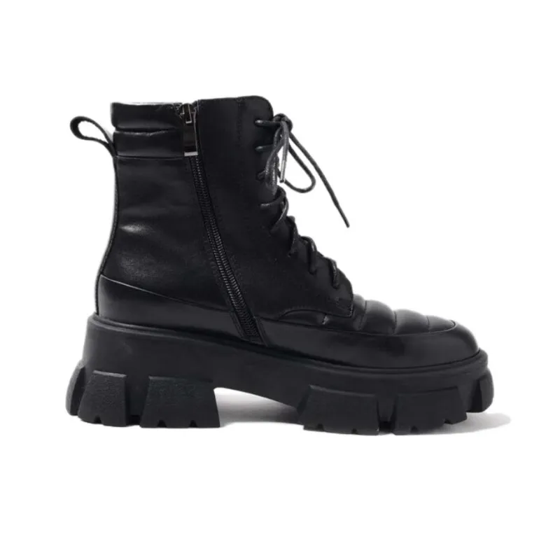 STEVE MADDEN Short Martin Boot 6.2cm Women's Black-1
