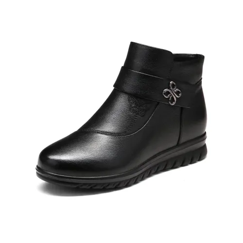 Spider King Ankle Boots 3cm Women's Black