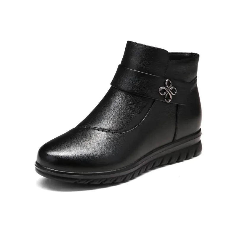 Spider King Ankle Boots 3cm Women's Black-0