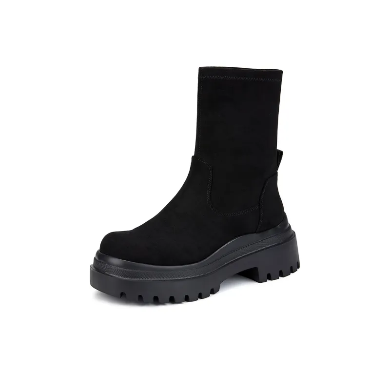 ST&SAT Ankle Boots 7cm Women's Black-1