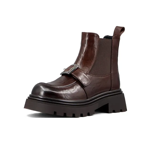 ZSBELLA Ankle Boots Women's Black/Brown-7