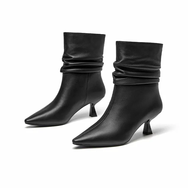 AITA Ankle Boots Women's Khaki/Black-7