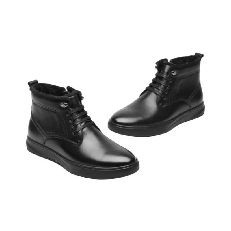 Satchi Ankle Boots Men Black-2