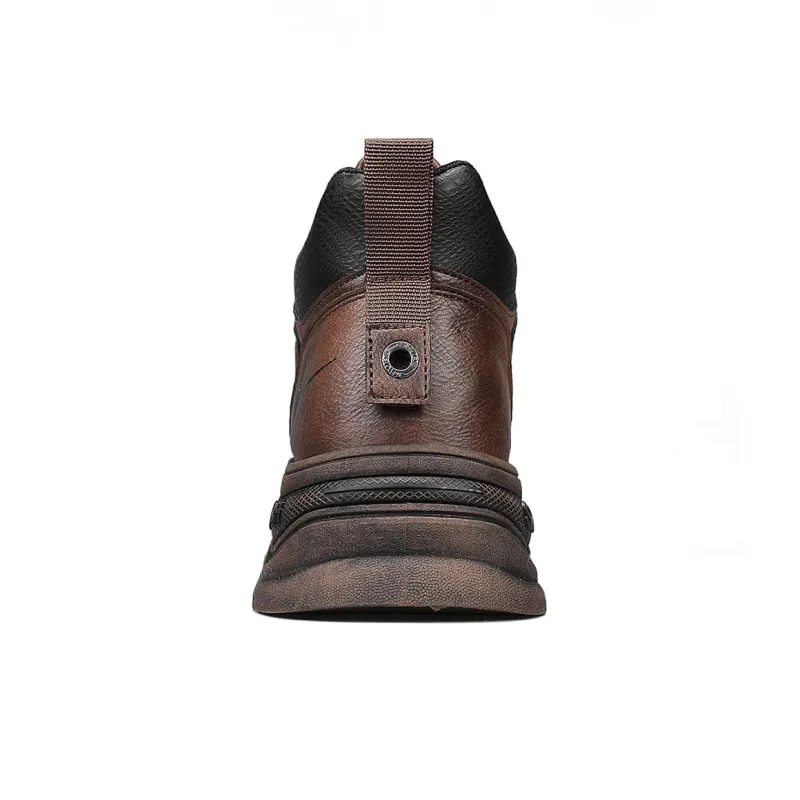 Binary Short Mid Calf Outdoor Boots Men's Brown-4