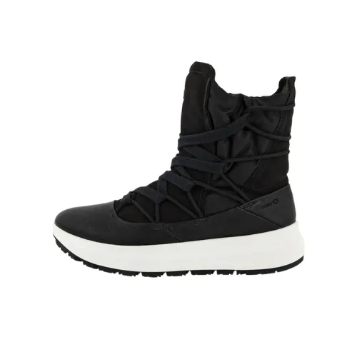 Ecco Thermal Slip Resistant Snow Boots Women's Black