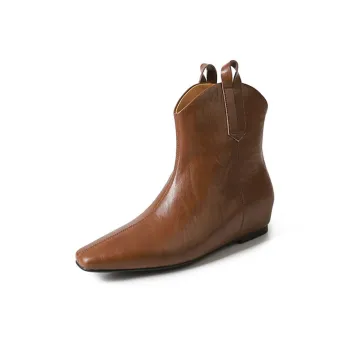 Echo&yolo Ankle Boots Women's Black/Brown/Silver