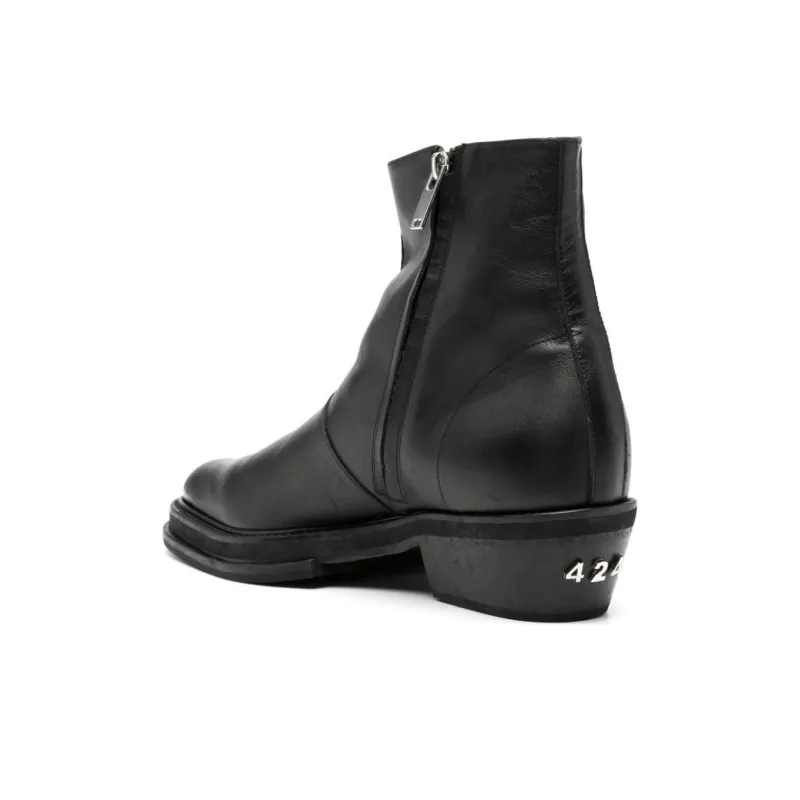 424 Cowboy Boot 'Dirty Washing Black'-3