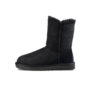 UGG Classic Bling Button Fleece Lined Black Women's