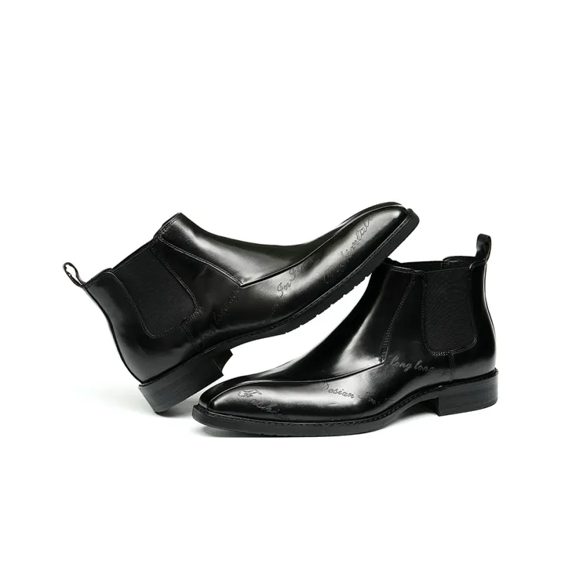 ASTON M.JAZZ Short Chelsea Boots Men's-8