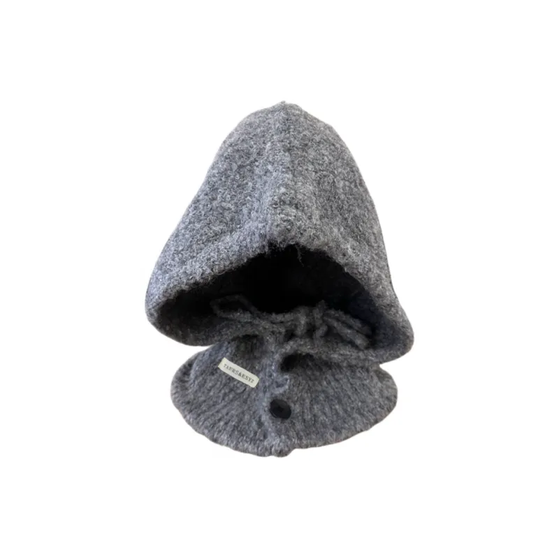 Bejirog Wool Blend Hoods & Plush Hats Women's-2