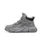Gray Fleece-Lined