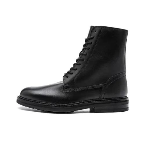 Clarks Short Martin Boot Men's Black