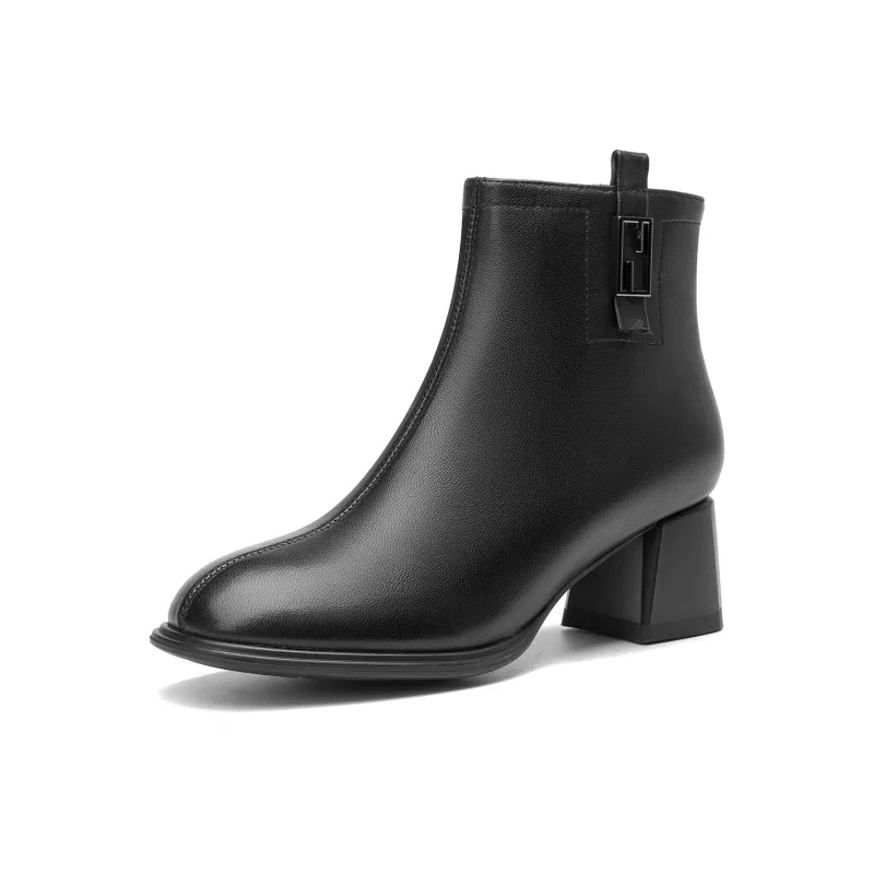 Spider King Ankle Boots Women's Black-1