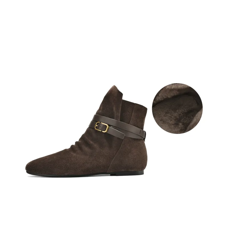 BOERDIQI Ankle Boots 0.7cm Women's-7