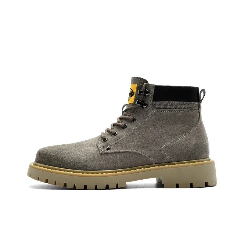 HLA Wear-Resistant Short Outdoor Boots 3.5cm Men's-16