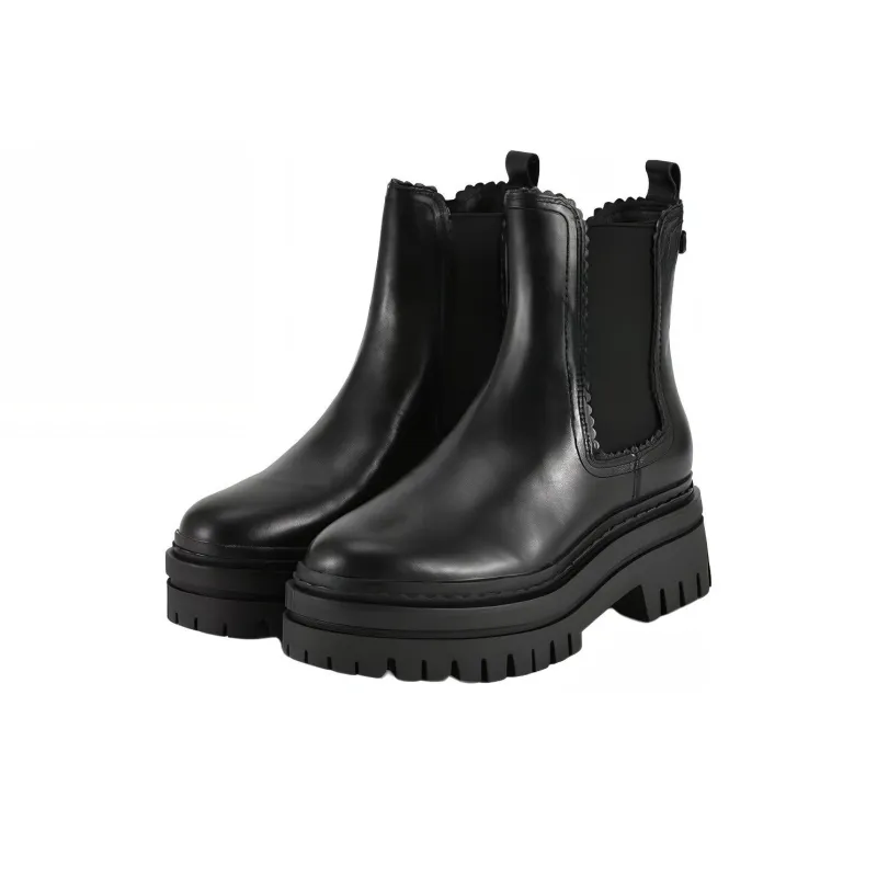 SAM EDELMAN Short Chelsea Boots Women's Black-2