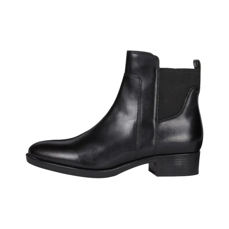 GEOX Short Chelsea Boots 3.5cm Women's Black-0