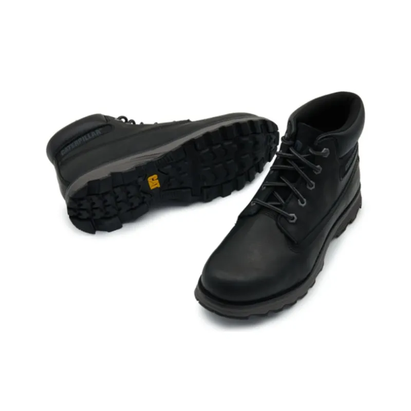 CAT Short Outdoor Boots Men's Black-2