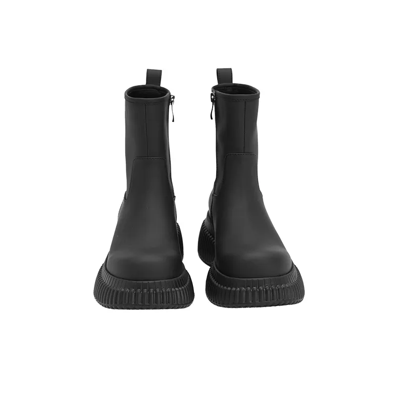 URBAN REVIVO Martin Boots Women's Black-2