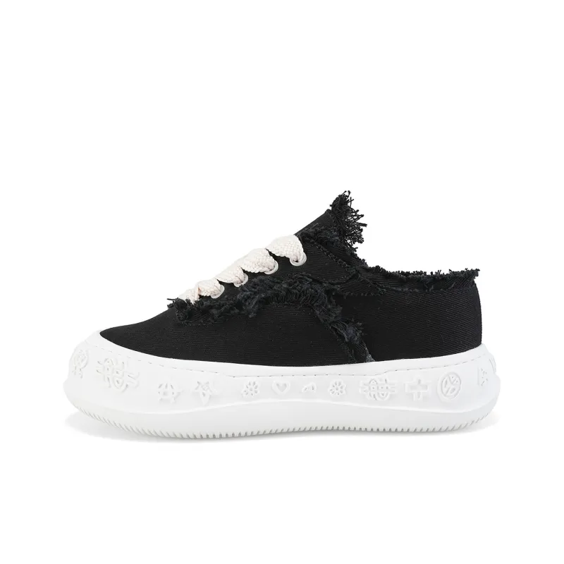 IiJin Height Increasing Slip-Resistant Low-Top Casual Shoes Women's-0