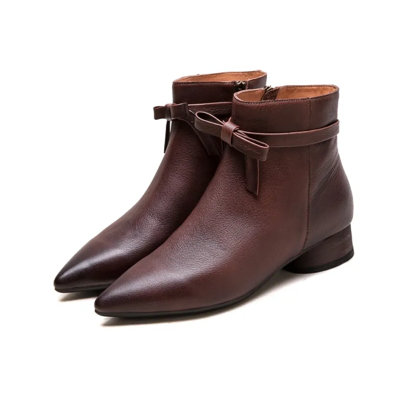 Jay Ankle Boots Women's Coffee/Black-2