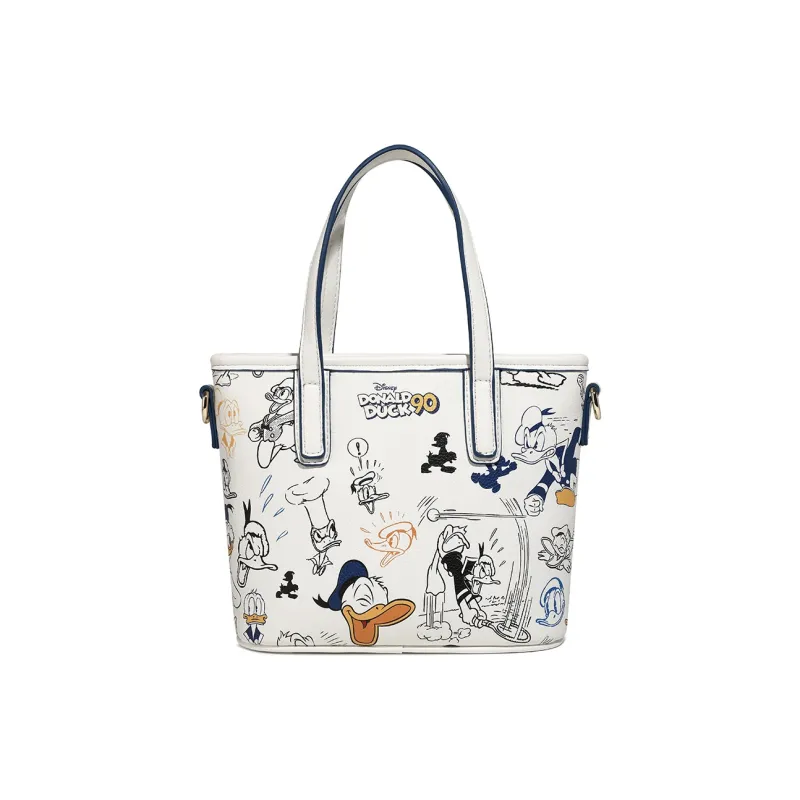 Disney Donald Duck Series PU Crossbody Bag, Shoulder Bag, Handbag Regular Women's White-2