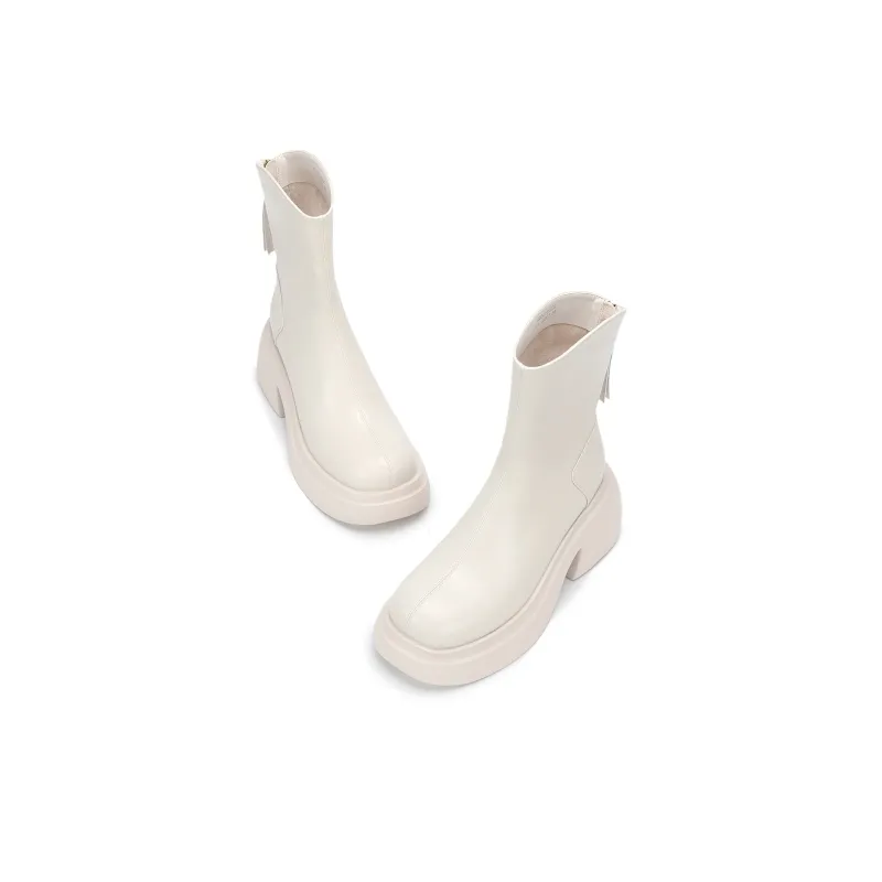 SATURDAY MODE Ankle Boots 8cm Unisex-7