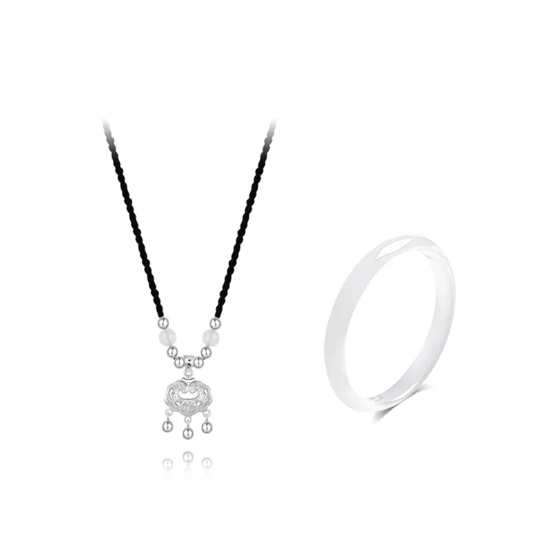 BLANK IN BLANK Sterling Silver Necklaces Women's Bestie Girlfriend And Mom Birthday Gift Girl-5
