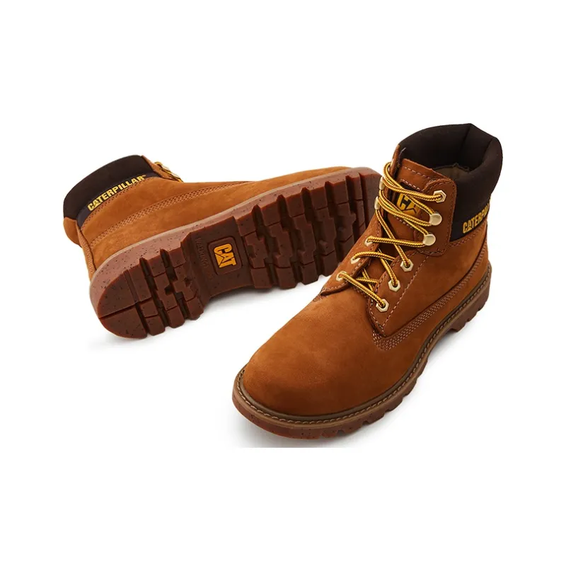 CAT Colorado Series E Slip Resistant Ankle Length Outdoor Boots Unisex Umber-1