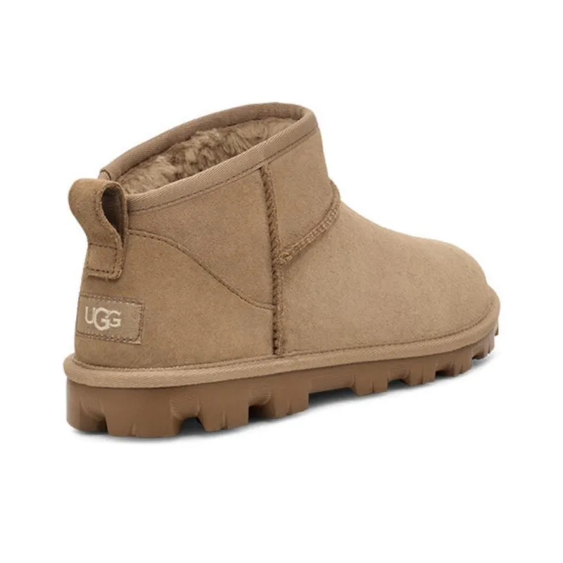UGG Warm Short Snow Boots Unisex Brown-2