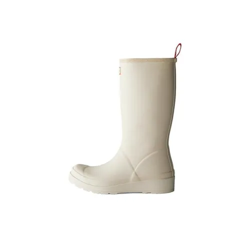 HUNTER Rain Boots Women's Moon White