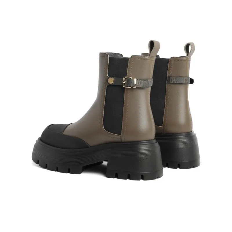 BELLE Short Chelsea Boots 6.5cm Women's-10