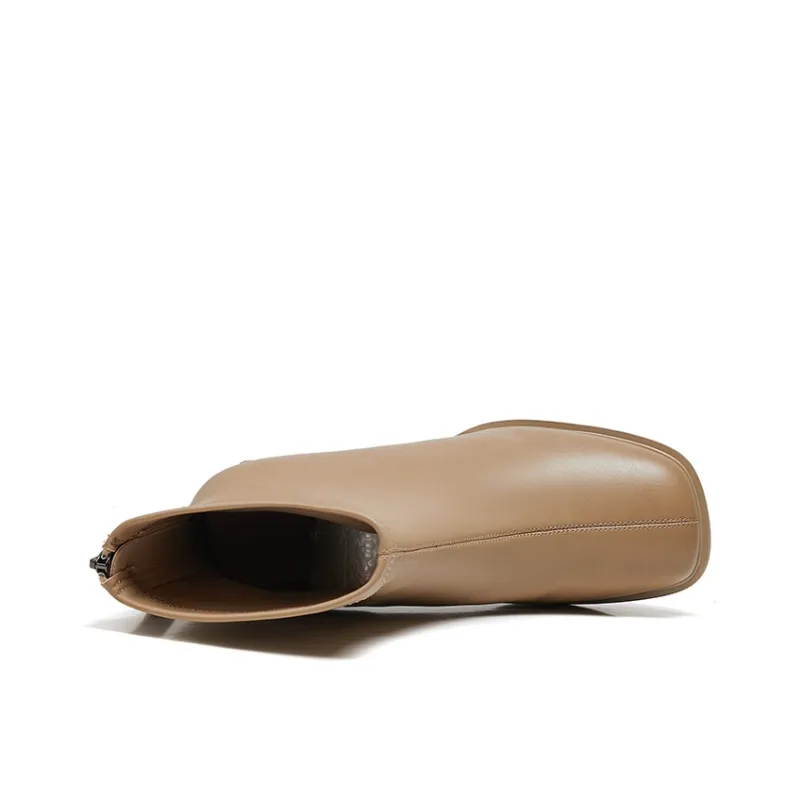 ACESC Ankle Boots Women's Black/Beige/Apricot/Brown-15