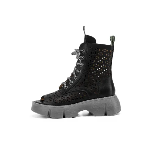 PIERCE GENTRY Ankle Boots 5.5cm Women's