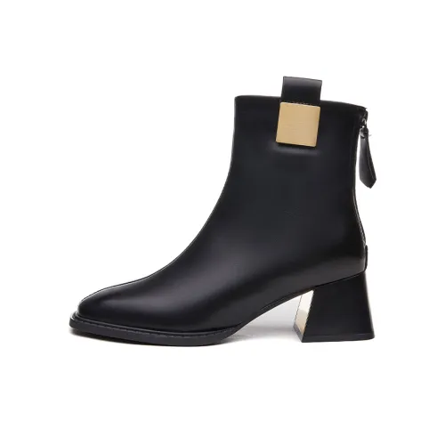 ACESC Ankle Boots 5cm Women's Black