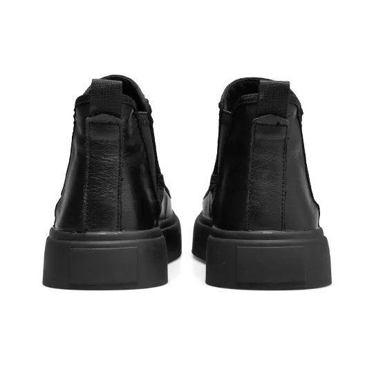 PARDASAUL Chelsea Boots Men Frosted Black/Nappa Black-9