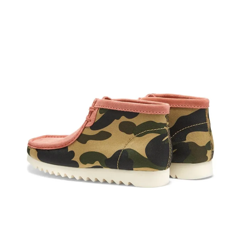 Clarks Originals Wallabee Bape Coral Combi Women's-2