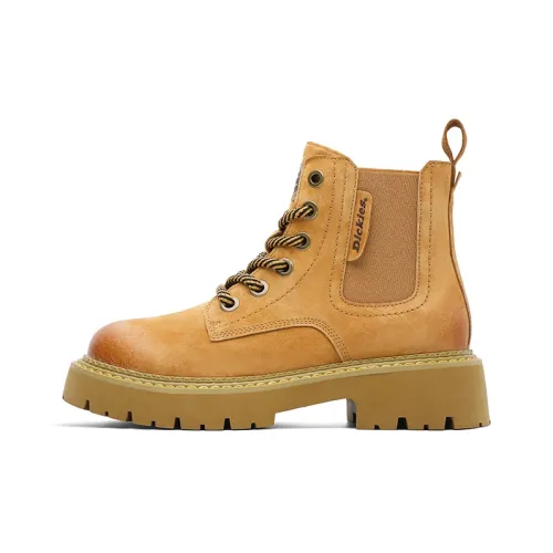 Dickies Short Chelsea Boots Unisex Earth Yellow