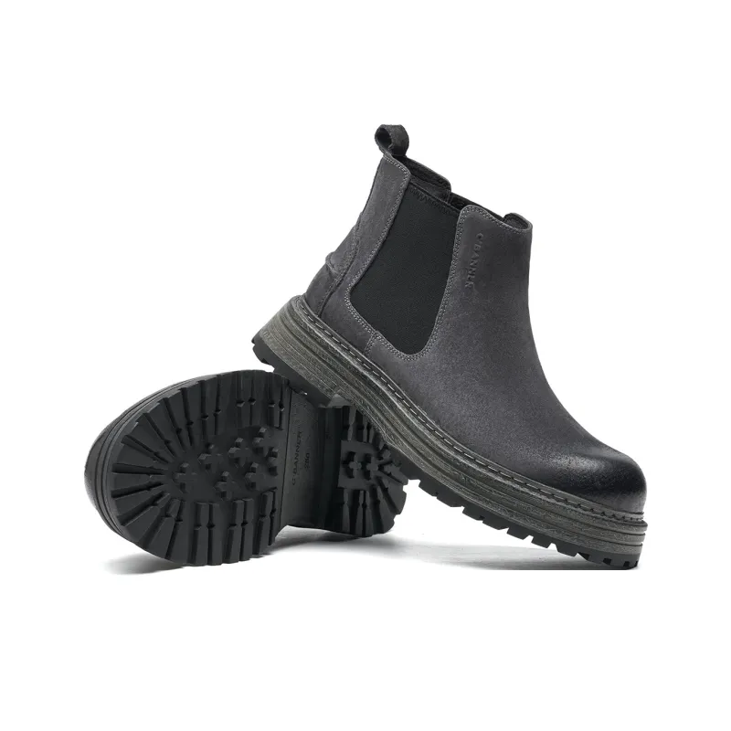 C°BANNER Short Chelsea Boots Men's Black-4