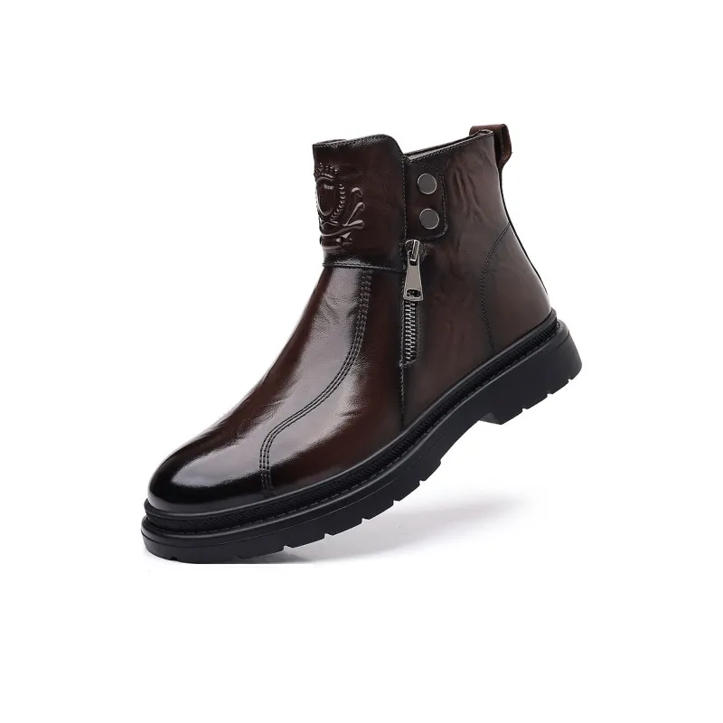 Cachiotti Ankle Boots Men Black/Brown-1