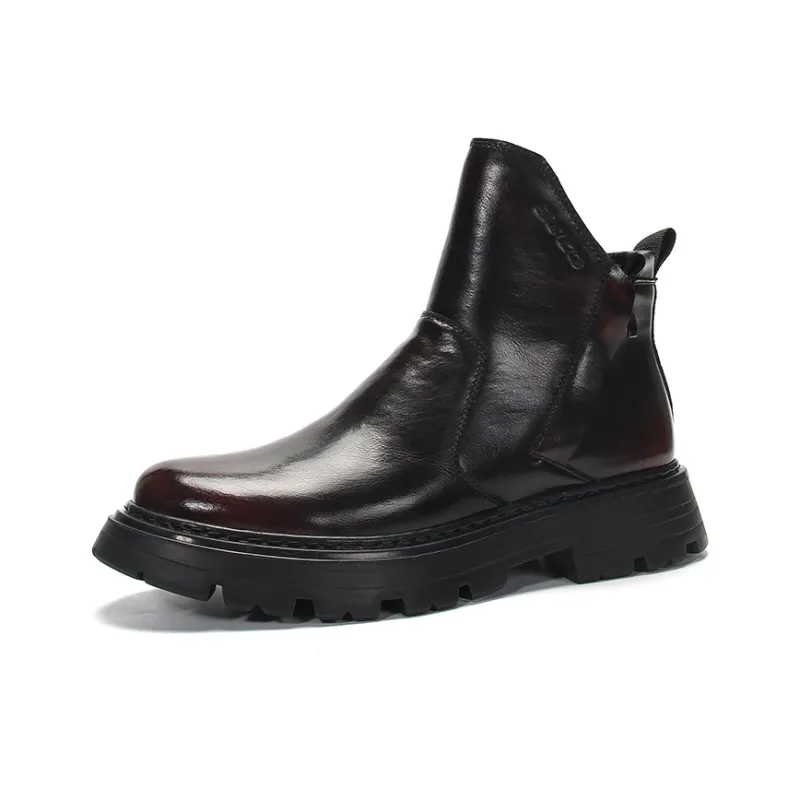 Kemaron Ankle Boots Men's Burgundy-9