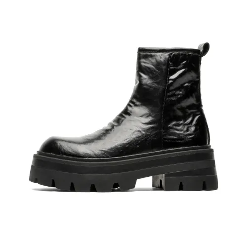 SHUPATE Ankle Boots Men's Black