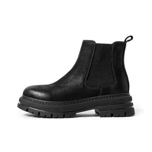 Q.VONTON Chelsea Boots Women's Black